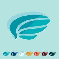 Flat design wing N4