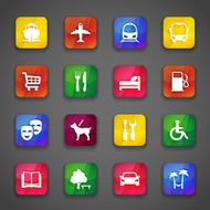 icons on buttons