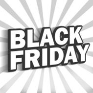 Black Friday 3d font creative design N2