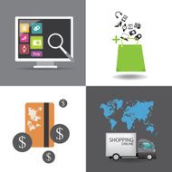 Shopping online concept N12