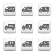 Web buttons - delivery and shipping