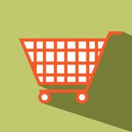 Shopping cart vector icon N3