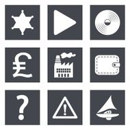 Icons for Web Design set 24 N2