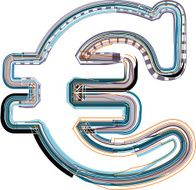 font illustration symbol N8