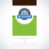 Vector text of sale discount N6