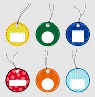colorful labels N2