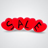 Sale on the gray background N2