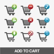 Add to Cart Design - Vector Illustration N4