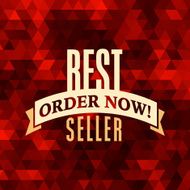Red 3D vector text of sale discount price offer N23