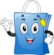 Shopping Bag Mascot N2