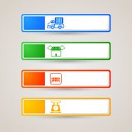 Sticker Label shopping set N2