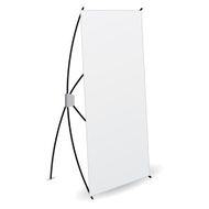 side banner x-stands display isolated