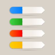 Sticker Label color set N5