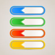 Sticker Label color set N7