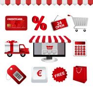 Icon Set - E-shopping icon 1