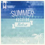 Vintage retro hipster label typography geometric design elements vector illustration N7