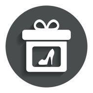 Gift box sign icon Present symbol N71