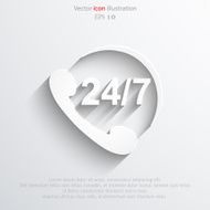 Vector support web icon N15