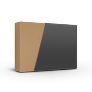 blank paper box template N15