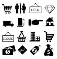 Shopping Icons N280