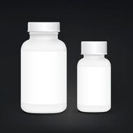 white plastic medical container set N3