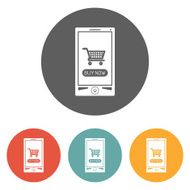Mobile Shopping Icon N5