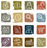 Ecommerce and information icons N2