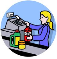 checkout counter icon