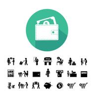 shopping and delivery icon N5