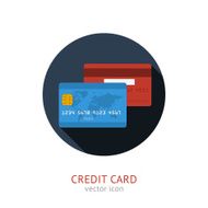 Vector credit card N7