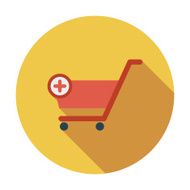 Cart flat single icon N12