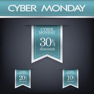 Cyber monday sales web elements N10