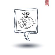 Idea and finance icons vector illustration N7