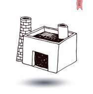 Factory icon vector illustration N4