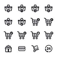 Shopping Icons N282