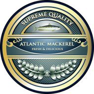 Atlantic Mackerel Quality Product Label