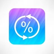 update percent icon