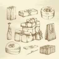 Set of gift boxes N5