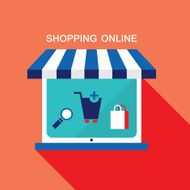 E commerce business concept Online store shopping N2