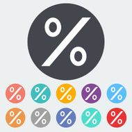 Icon percent sign 2