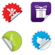 Christmas stickers N6