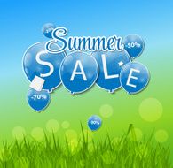 Summer Sale Concept Vector Illustration N4