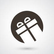 gift box icon vector