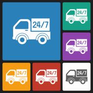 shipping 24 hour icon N3