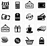 Shopping Icons N283