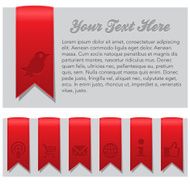 Vector Ribbon Icon Set N3