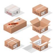 cardboard boxes N3
