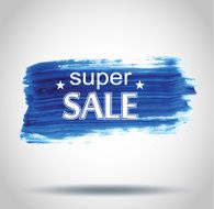 Sale labels brush style Vector N40