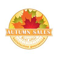 Autumn Sales Stamp Label N2