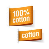 100 cotton product clothing labels